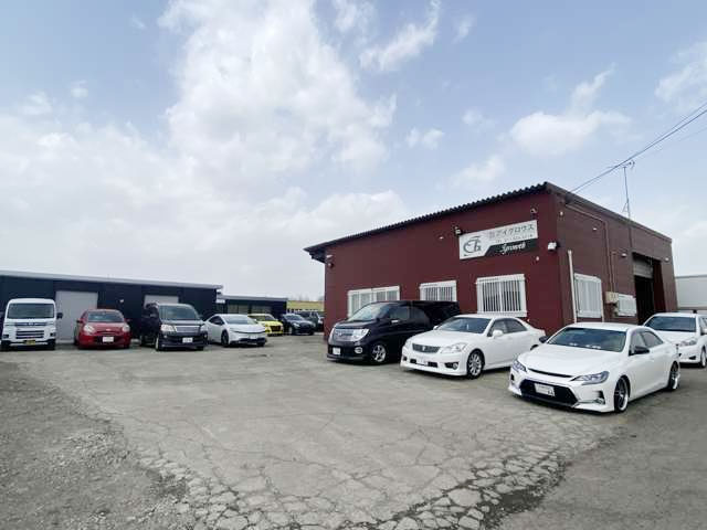 展示されている中古車